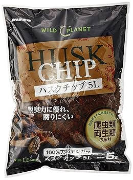 Amazon | WILD PLANET ハスクチップ 5L | ニッソー | ベッド